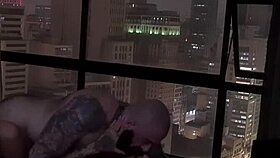 Is This Romantic Sex or Just Rough Fucking? Cum Inside Her Bent Over Ass!