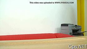 homosexual twins explore intimate moments together