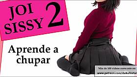 Joi sissy aprende a chupar - feminizaci�n y cei
