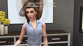 Cara participates in a lively group gathering with multiple participants