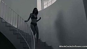 redhead beauty filled with a thick black dick in interracial hardcore