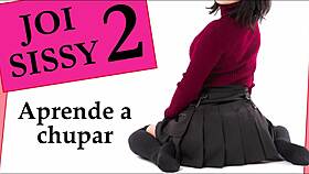 Joi sissy aprende a chupar - feminizaci�n y cei