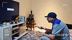 Housewife Welcomes Naughty Maintenance Man