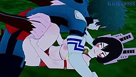 shino sosaki mandalay and mei hatsume and izuku midoriya intense sex - my hero academia hentai