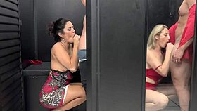 Amanda and Pattywife swap at the party!