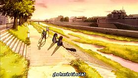 in the ninth episode of k-on season two, the girls enjoy music and anime vibes together