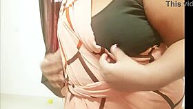 hey, check this sexy malaysian lady with big boobs on display!