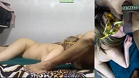 he was so excited during the blowjob