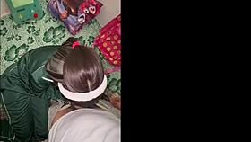 latina colegiala in uniform filming casero mexicana video