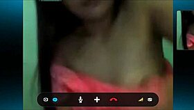 My pinay girlfriend on webcam