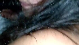 Woman heats up watching my cock slide in and out of her vagina