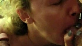 Does my amateur girl suck two cocks?