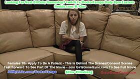 Doctor Tampa Examines Teen Ava Siren's Natural Tits With Speculum In Hospital