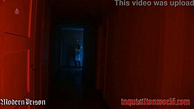 Mina's Bold Blowjob In Military BDSM