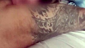 wife teases with pussy rubbing