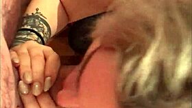 Feeling The Intense Pleasure As This Small Blonde Teen Slut Takes A Monster Cock Deep In Her Throat!