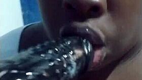 Beautiful Brazilian Pornstar Performs Intense Deepthroat On A Curvy Latina's Asshole.