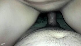 Delícia sits deep and then milks the big one