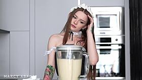 Fucked Beautiful Teen Maid And Fed Her Cum With Passion