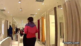 Attractive czech kitten was seduced in the shopping centre and shagged in pov