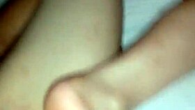 Woman heats up watching my cock slide in and out of her vagina