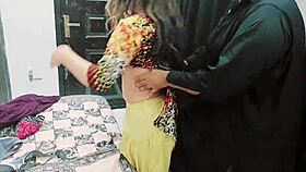 Indian Step Sister Surprised By Her Stepbrother?