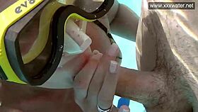 Hardcore Underwater Blowjob With Minnie Manga!