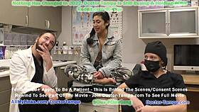 Hey, doctor tampa humiliates jasmine rose in gyno exam with nurse stacy shepard at tampa university