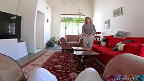 milf with big natural tits bouncing hard on stepson