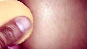 Client teases my tight shemale ass with playful touches, stirring deep desires and intense arousal