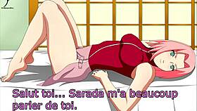 Hentai joi sarada fr & sakura futanari pissplay assplay cei