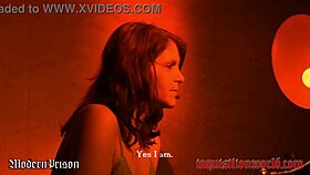 Mina's Bold Blowjob In Military BDSM