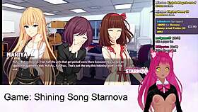 Vtuber Lewdneko Plays Shining Song Starnova Mariya Route Part 1