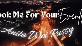 anita gets her pussy wet