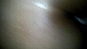 In the ghetto, a freaky bitch gets dicked down hard with toys and cum