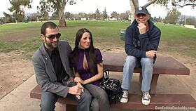 Kourtney Kane gives blowjob and rides big cock for love