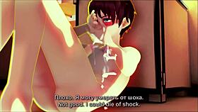 the magic book story unfolds in 3d anime