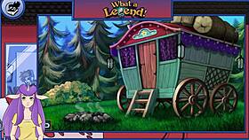 brunette with big tits participates in monster orgy in anime game legend part 33