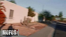 paris amour bends over in shower for handjob