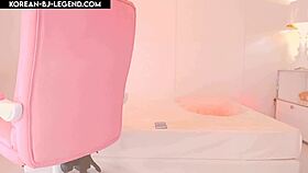 韓国人BJダブルアクションとウェブカムおっぱいショー