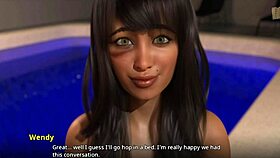 spending time by the pool with cedey