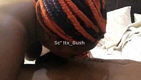 sharing ebony gf with friend