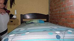 My Boyfriend Gives Me A Passionate Fuck, Latina Teen 18+ Licks Pussy In Cunilingus Session