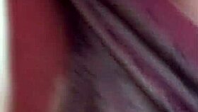 French Amateur Bent Over In Satin Lingerie For Shaved Pussy Fuck