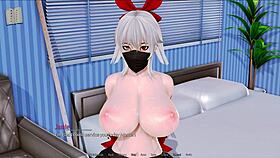 i'm playin harem hotel n gettin all da hot girls