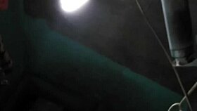 Watch this young mom showering her big boobs.