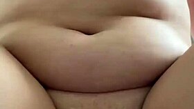 my wife squirts double with natural tits