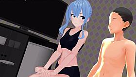 Mmd-Vtuber Suisei Hishimachi