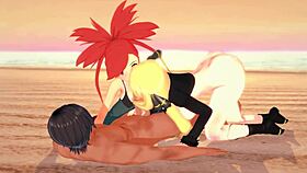 i had a wild threesome with flannery and cynthia on the beach