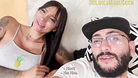 She Arrives from Hometown Craving Huge Cock in Tight Wet Pussy for Deepthroat Humiliation and Bareback Cowgirl Cum Facial